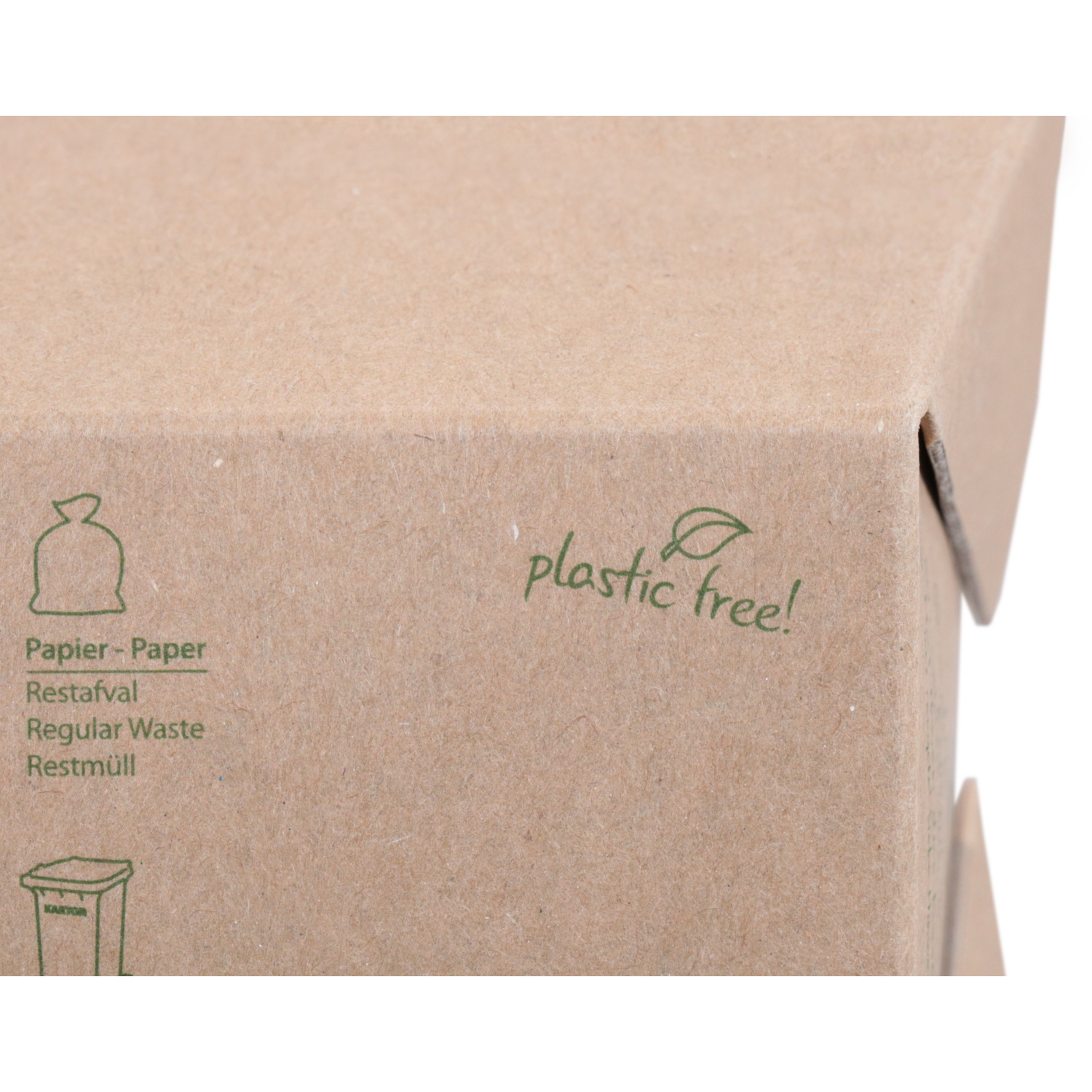 Fonkels Go!Mealbox, 1800ml, 21x14x7.5cm, karton, bruin