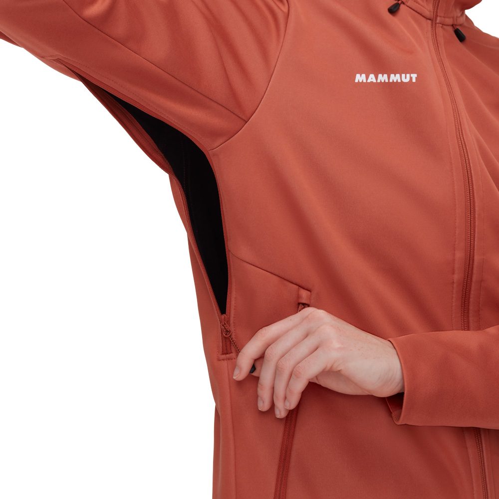 Mammut Ultimate VII Softshelljacke Damen brick