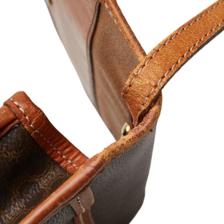 Celine Vintage Celine Crossbody Bag Brown