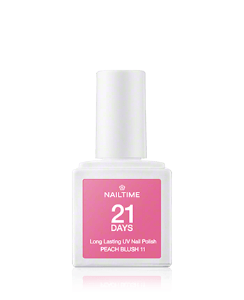Nailtime 21 Days Long Lasting UV Nail Polish 11 Peach Blush 8ml