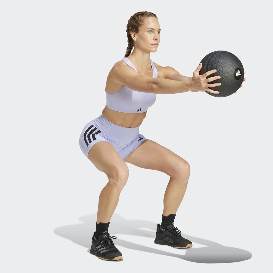 Adidas Legging coupe 1/4 3 bandes Optime
