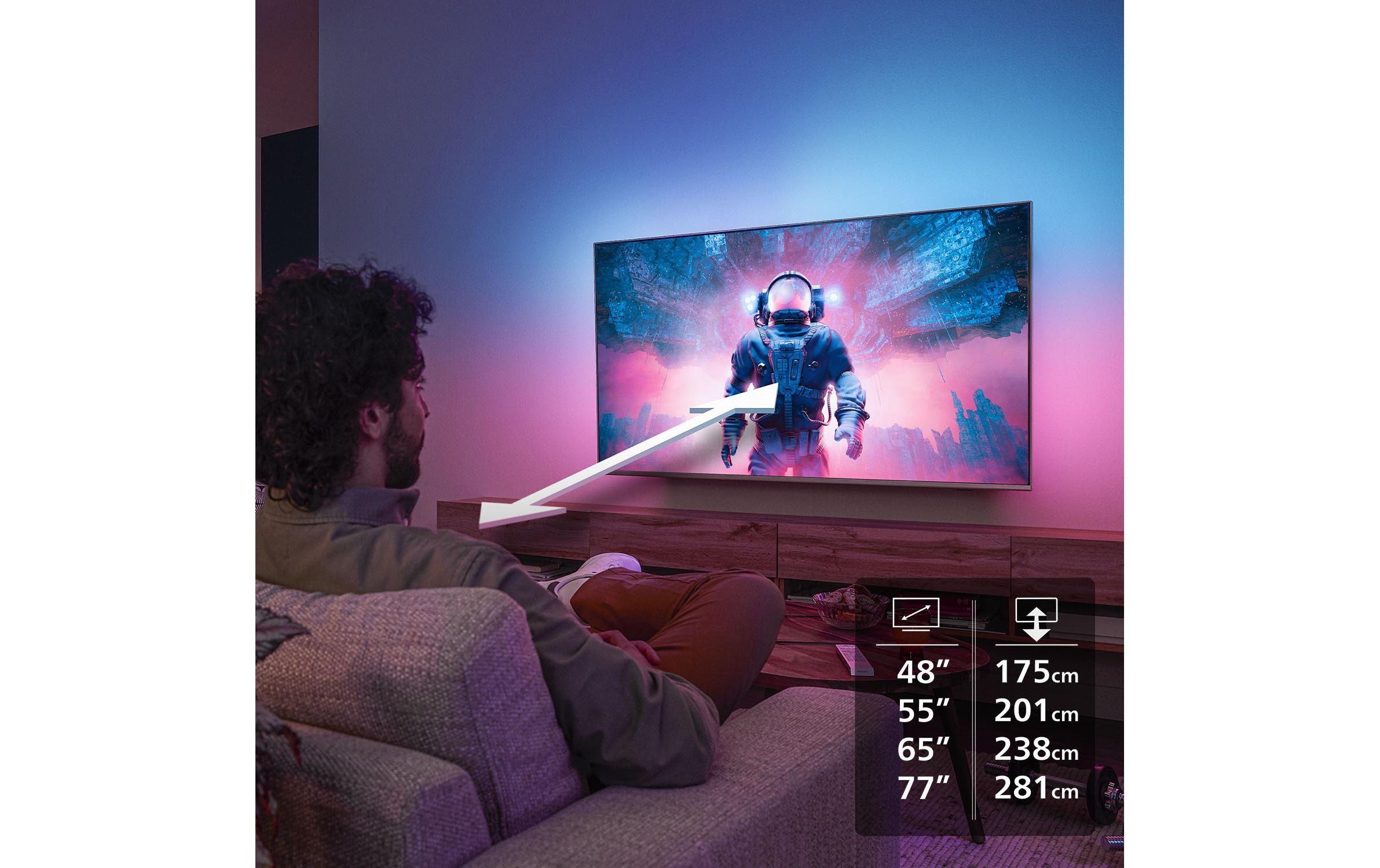 Philips OLED-Fernseher »77OLED760/12 77« 194 cm/77 ″