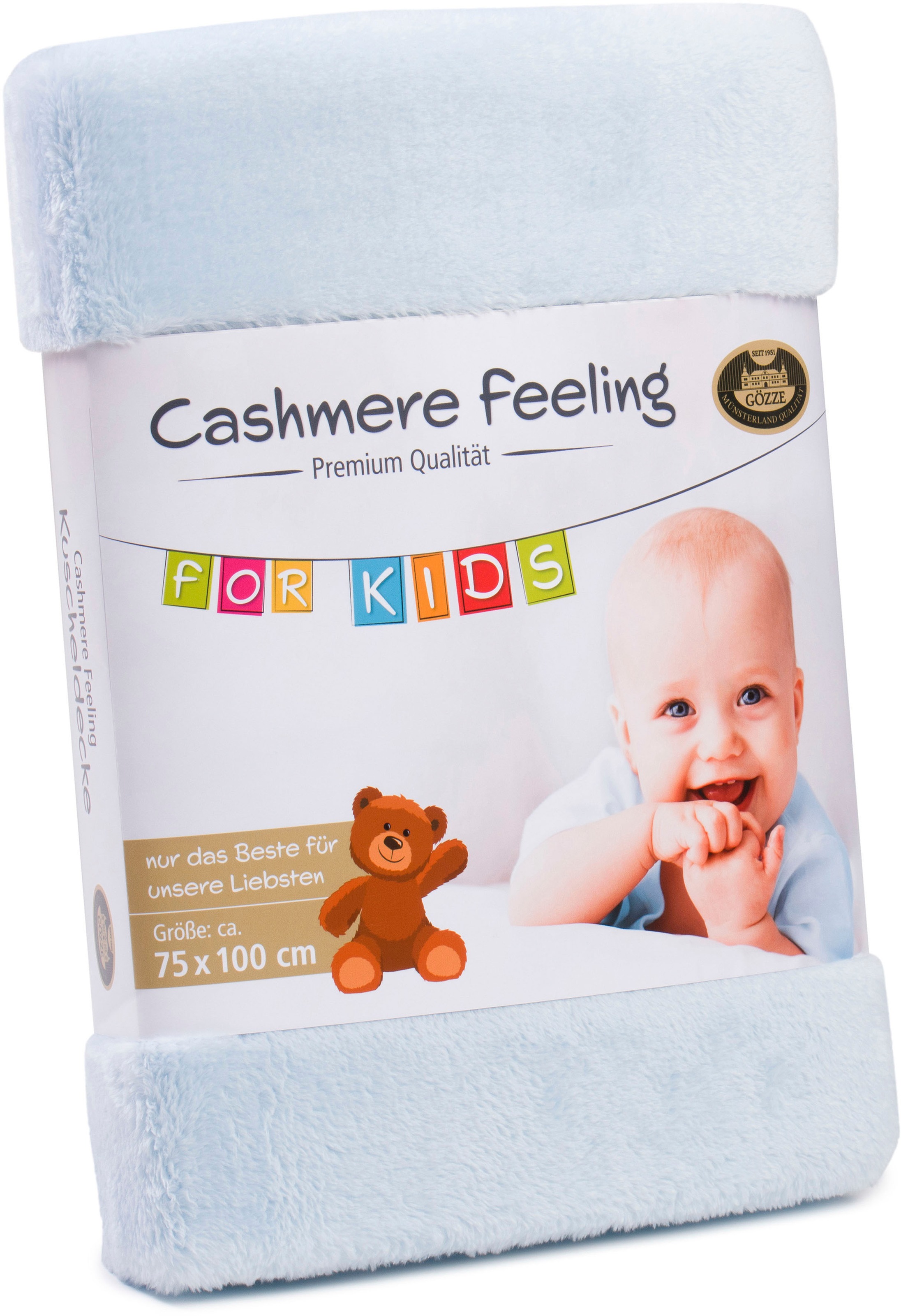 Gözze Kinderdecke »Premium Cashmerefeeling« kuschelig warm