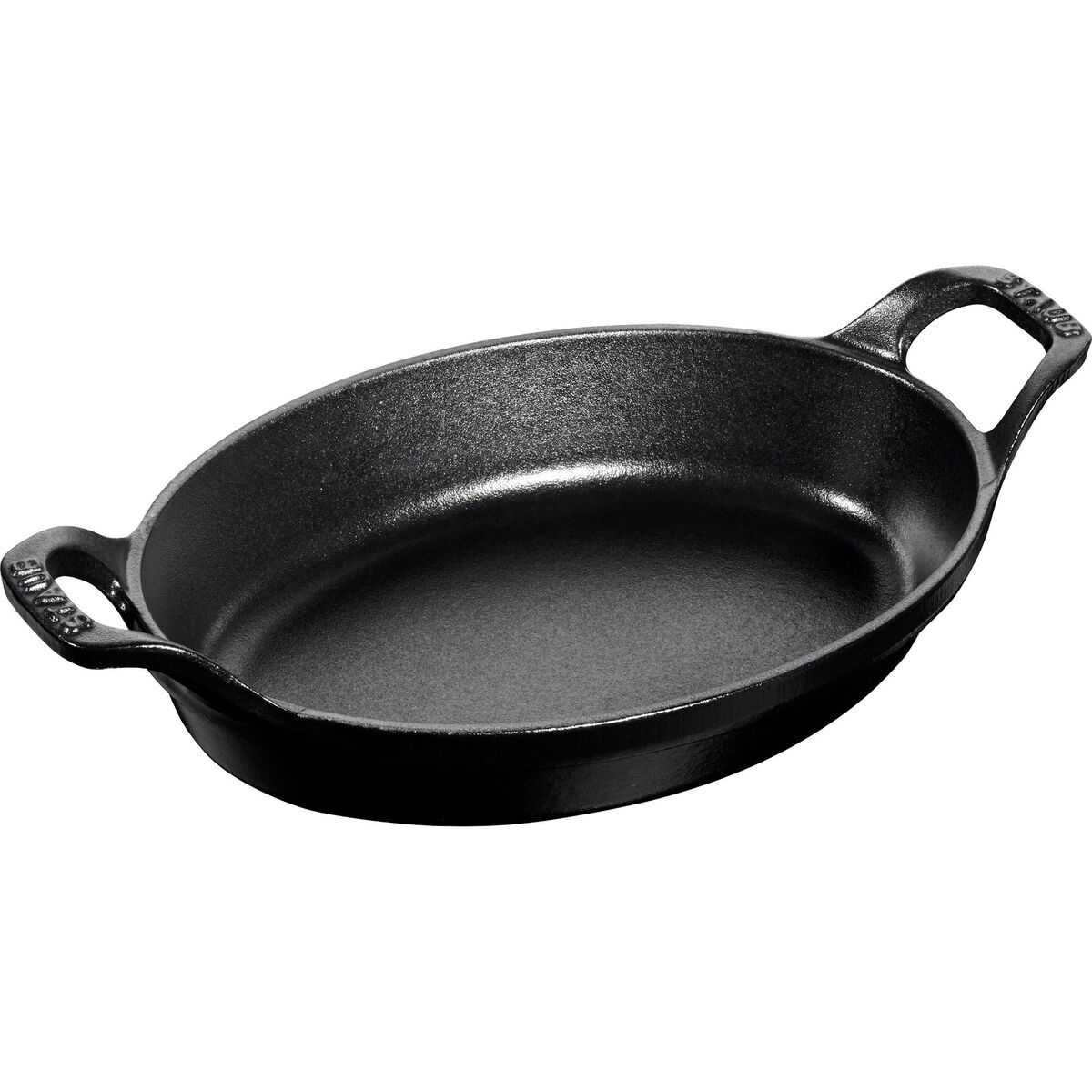 La Cocotte Oval Form/Fat Svart 21 cm 0,7 l