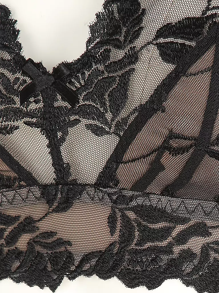 AUBADE Triangel Bustier SOFTESSENCE schwarz schwarz