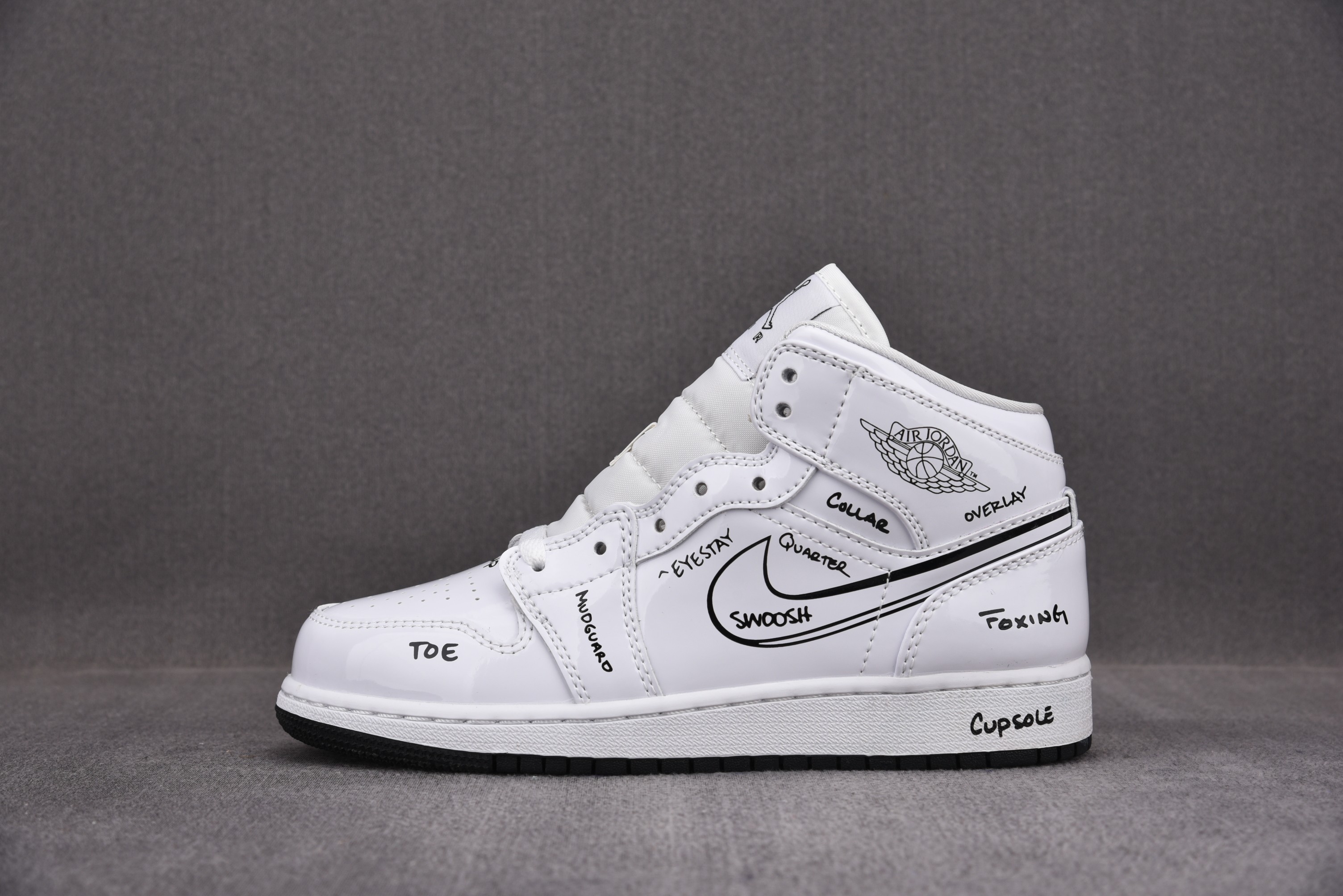 Jordan 1 Mid Schematic