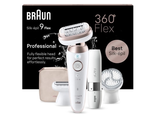 BRAUN - Epilateur épilateur silk-épil 9 flex - avec tête de rasoir pour femmes...