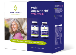 Vitakruid Multi Dag & Nacht Vrouw 50  180TB