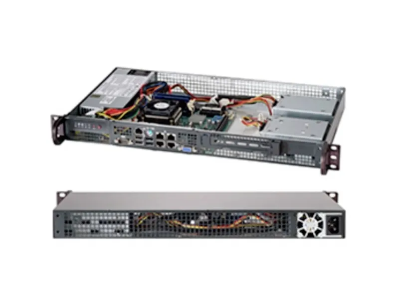 Black 1U SC505 chassis