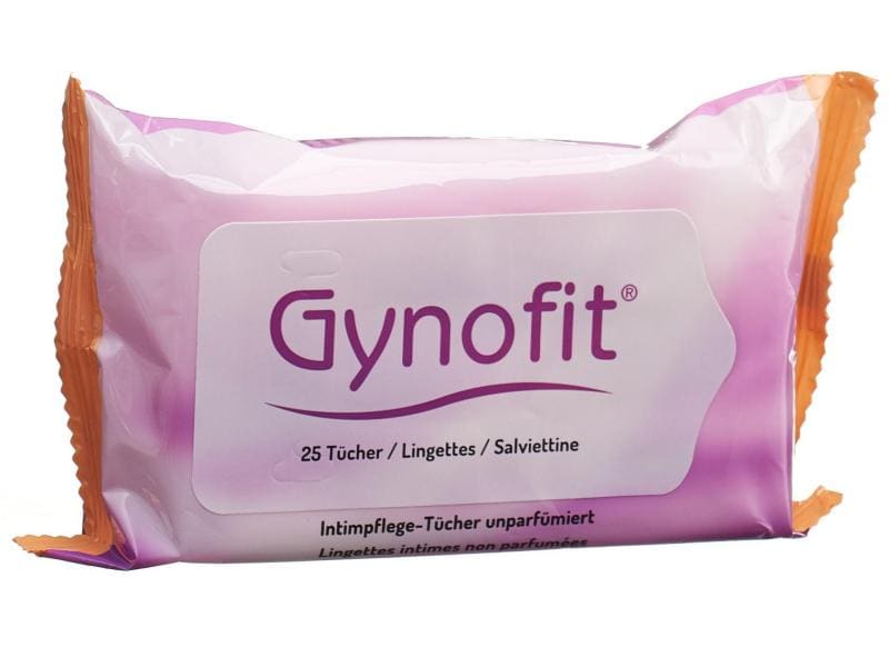 Gynofit Intimpflege-Tücher unparfümiert 25 Stück Intimpflege-Tücher unparfümiert