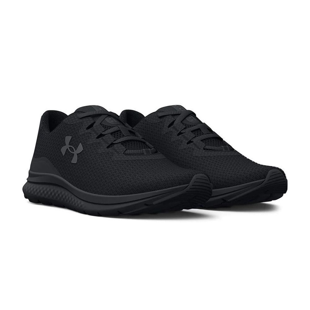 Under Armour UA CHARGED IMPULSE 3 - Chaussures running Homme black/black/black