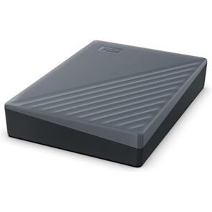 Disque dur externe Wd MY PASSPORT USB C 5TB GRIS WORLDWIDE -2022
