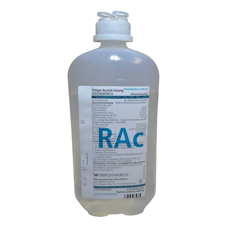 Ringer Acetat Lösung, 10X500 ml