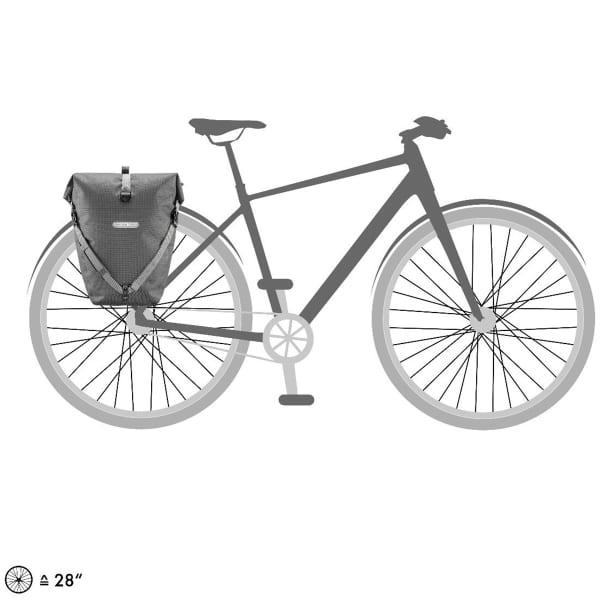 Saccoche Vélo ORTLIEB BACK-ROLLER URBAN 20L PEPPER
