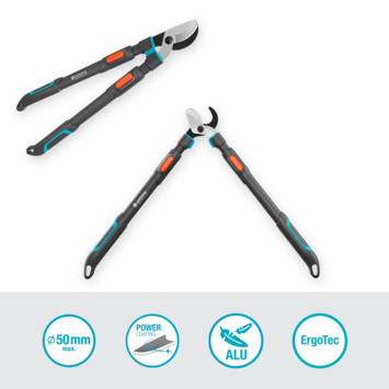 Gardena takkenschaar TeleCut Pro L bypass