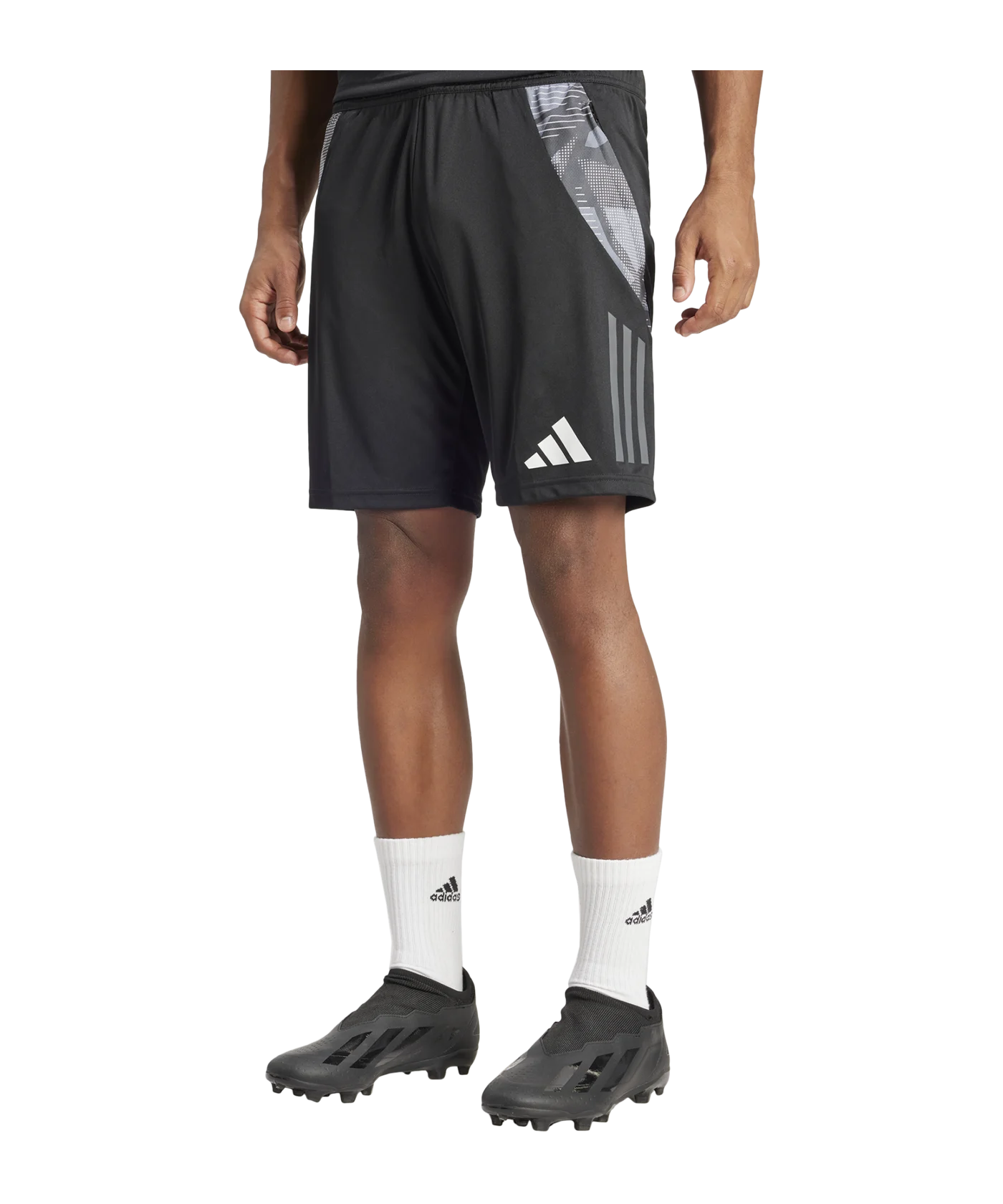 adidas Tiro 24 Competition Trainingsshort Schwarz Grau