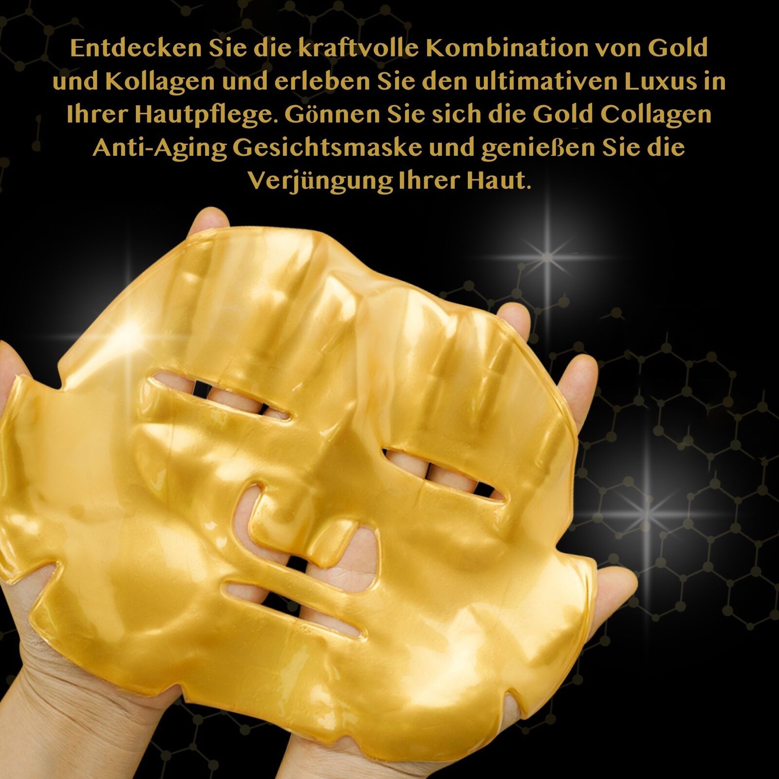 P-Beauty Gesichtsmaske Gold Collagen Anti-Aging