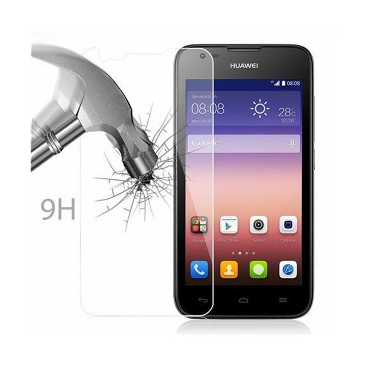 Huawei ASCEND Y550 Skjermbeskytter Skärmskydd