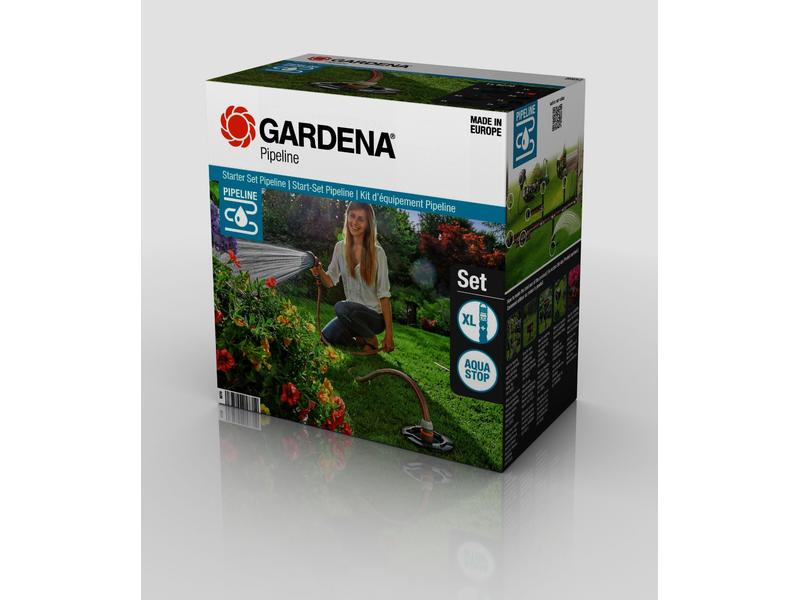 GARDENA Sprinklersystem Start-Set Pipeline, Smart System für Gartenbewässerung