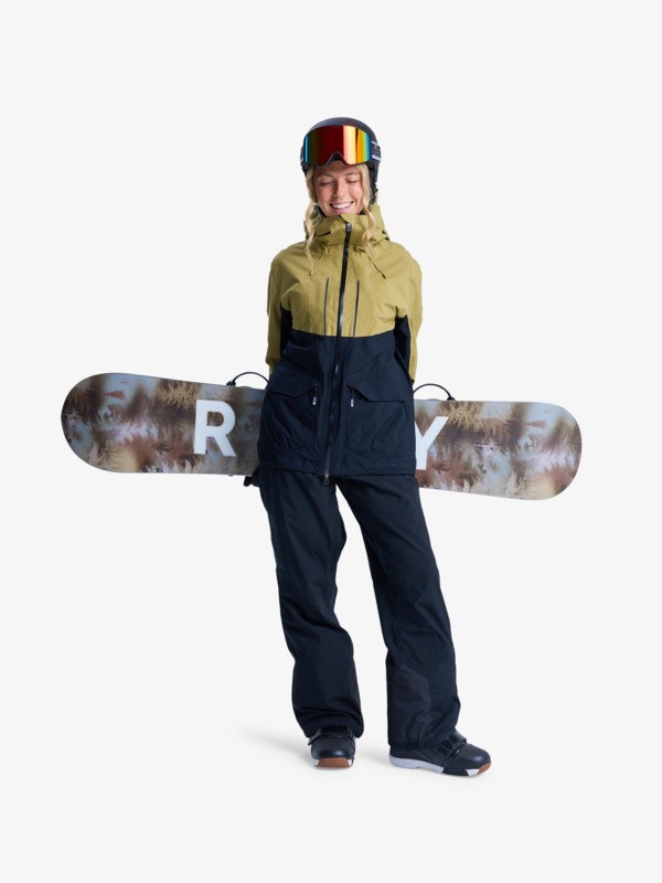 Landform Pantalon de snow technique Noir Femme
