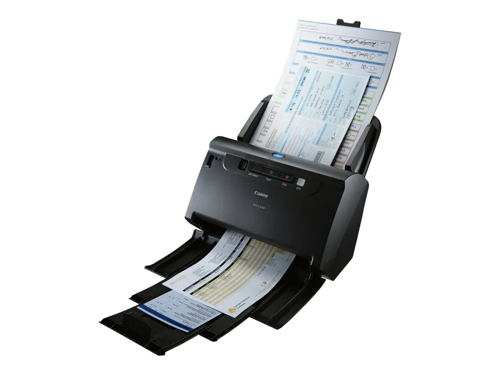 Canon imageFORMULA DR-C230 - Dokumentscanner - CMOS / CIS - Duplex - Legal - 600 dpi x 600 dpi - op til 30 ppm (mono) / op til 30 ppm (farve) - ADF (60 ark) - op til 3500 scanninger pr. dag - USB 2.0
