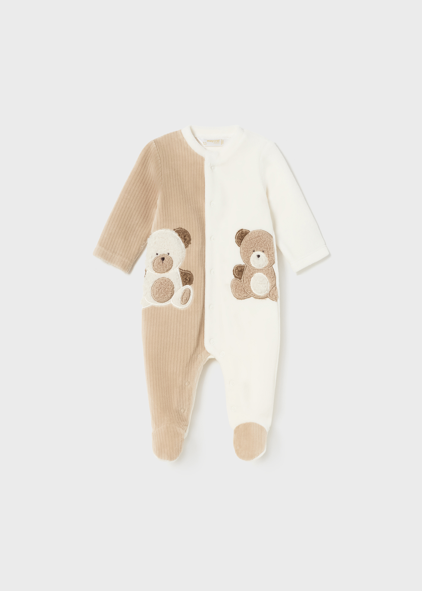 pijamas Better Cotton para recém-nascidos que soltam pelos
