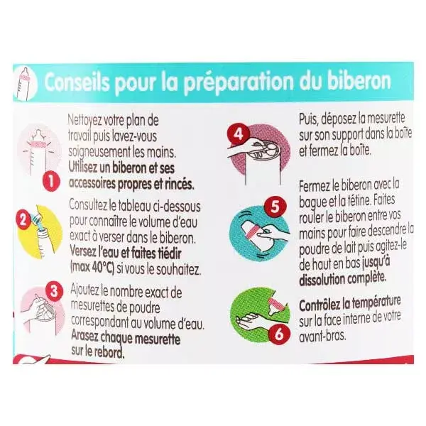 Leite em pó infantil Guigoz sem lactose, 1ª etapa, 400g