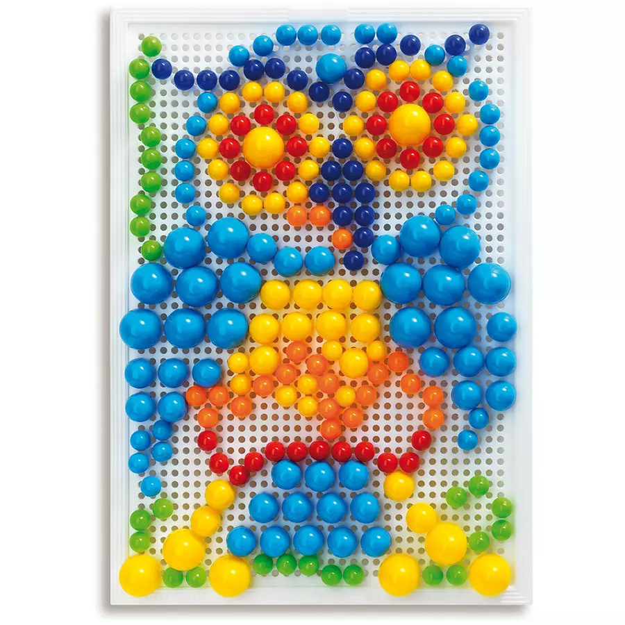 Quercetti Stiftemosaik FantaColor Portable (280 Teile)