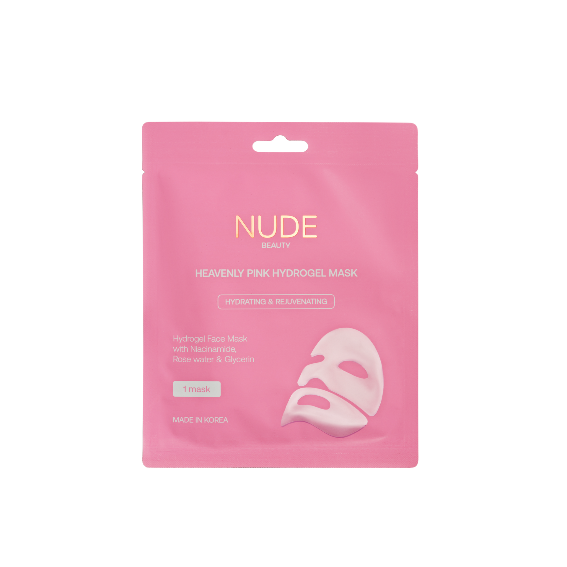 Nude Beauty Heavenly Pink Hydrogel Mask