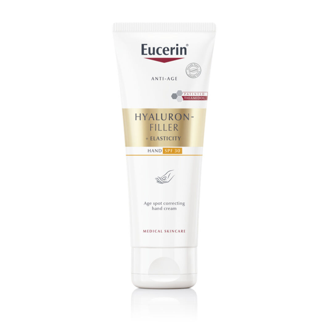 EUCERIN  Hyaluron-Filler + Elasticity Creme de Mãos Corretor Manchas de Idade FPS30 - 75ml