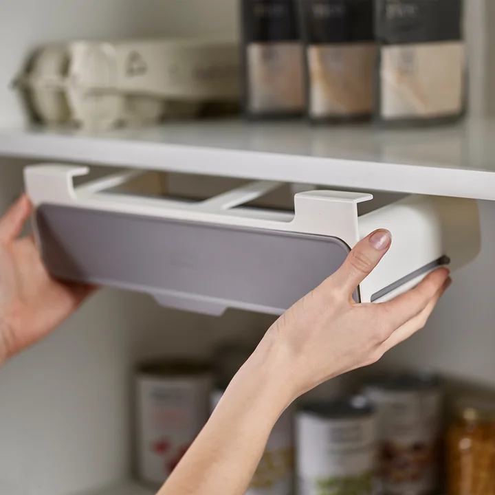 Joseph Joseph - CupboardStore Organizer für Regalunterseite, large, grau