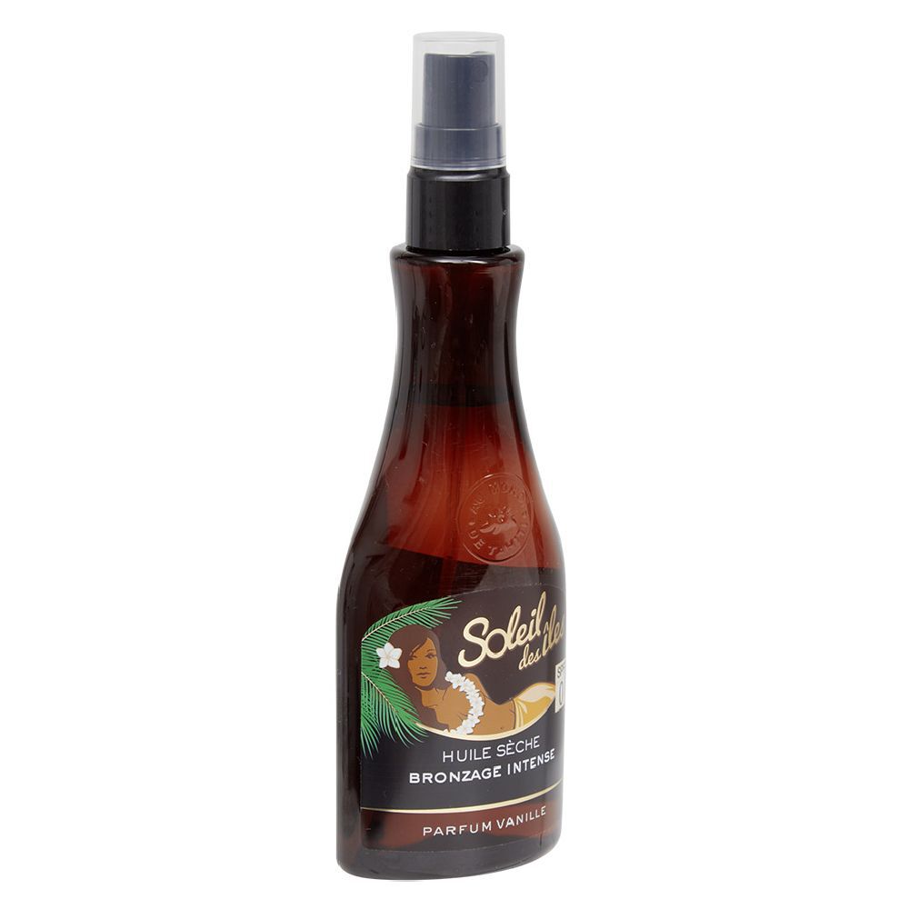 Huile sèche bronzage intense vanille 150ml