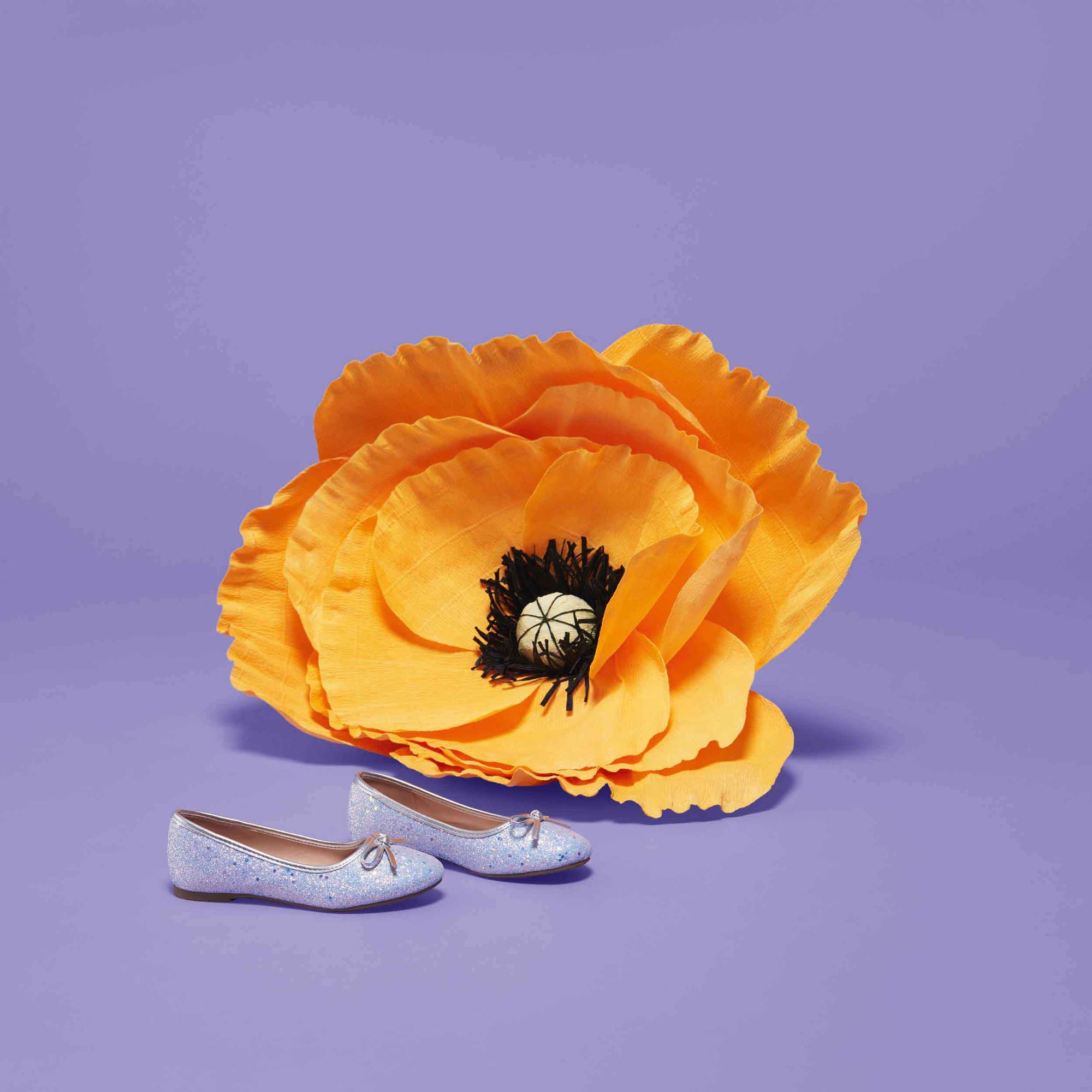 Ballerines Fille violet