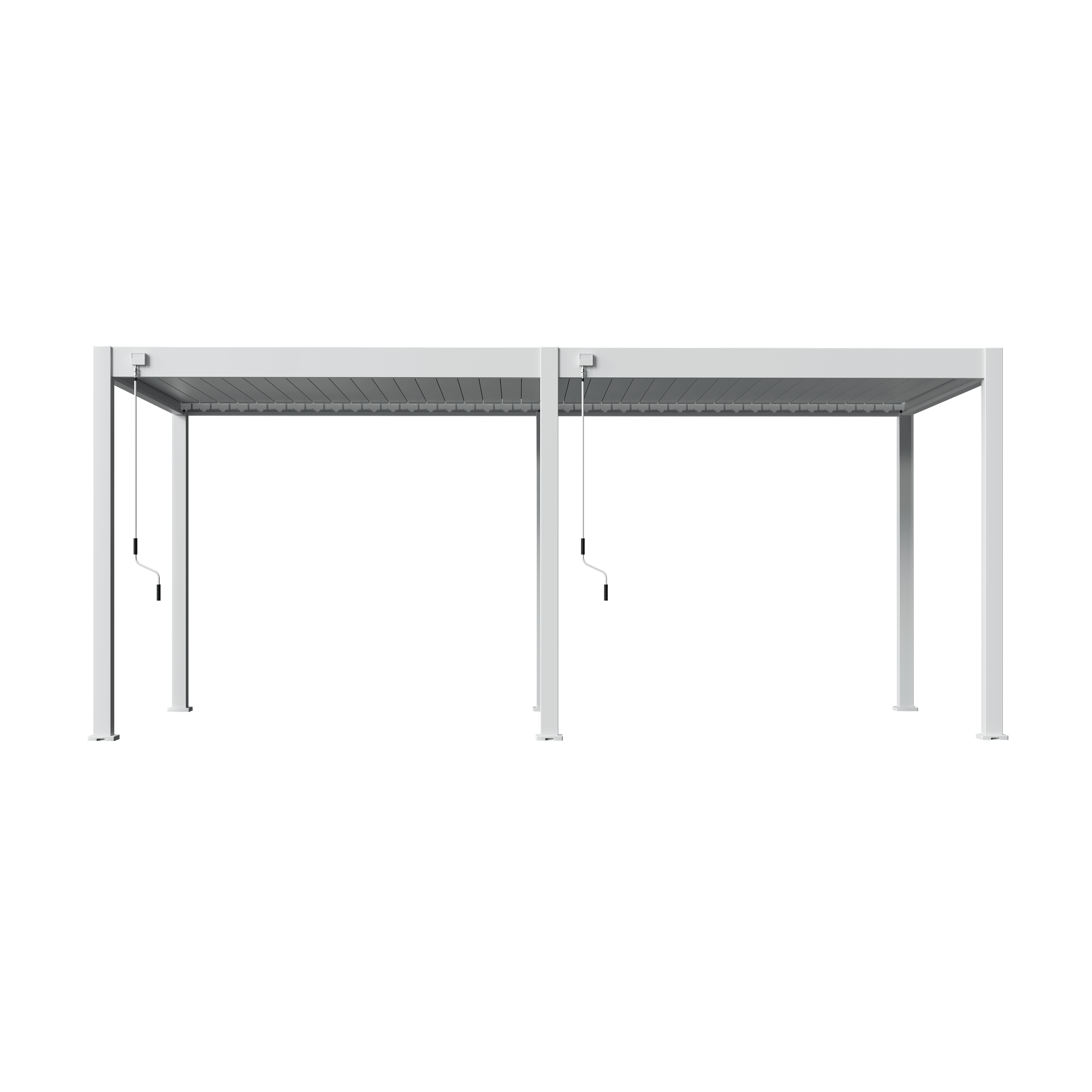 Orion Deluxe 300 x 600 cm overkapping - White