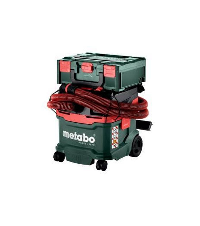 Metabo Akku-Nass-/Trockensauger AS 36-18 L 20 PC Solo Akkubetriebener Staubsauger der Staubklasse L mit integrierter Filterabreinigung
