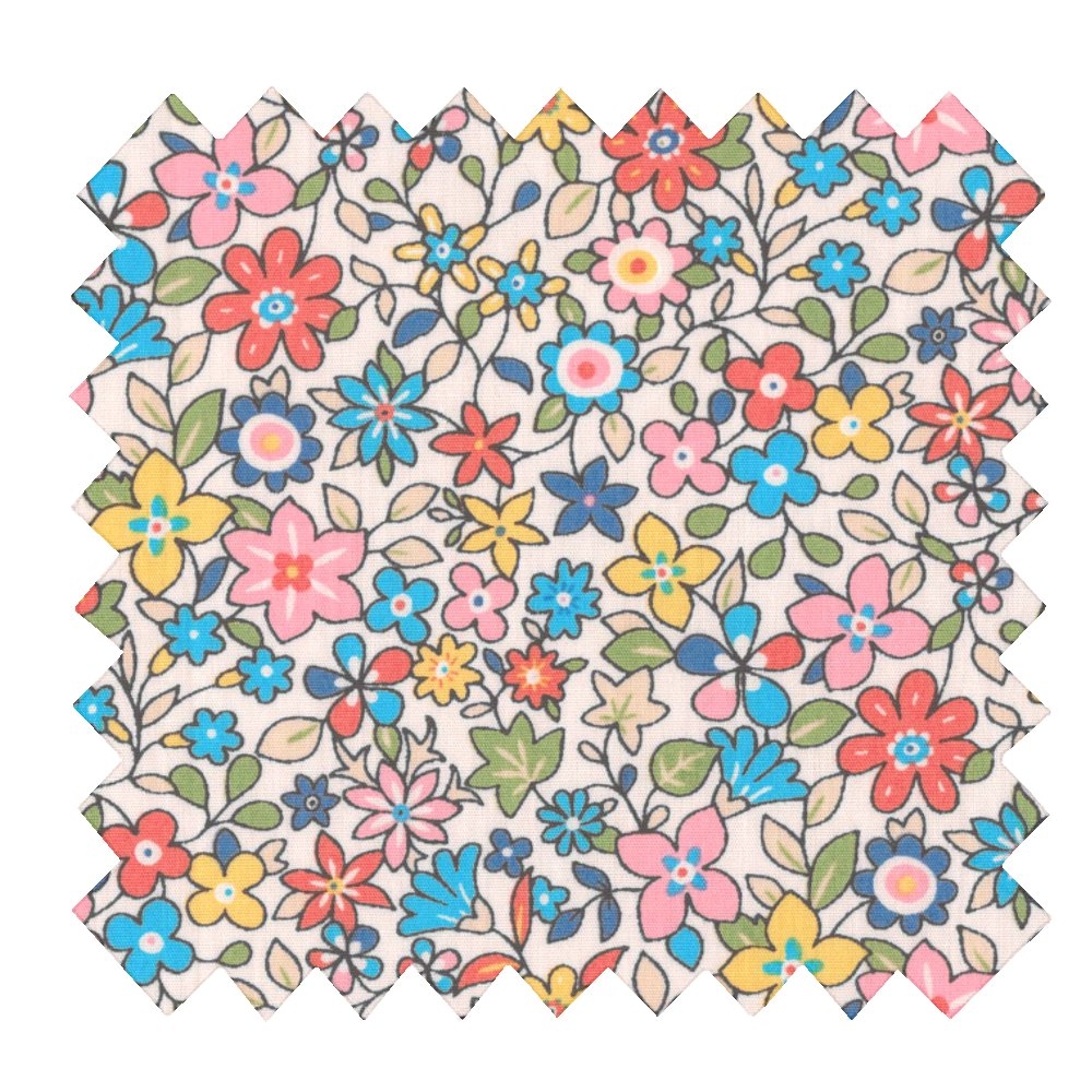 Tissu Coton Au Mètre Mille Et Une Fleurs
