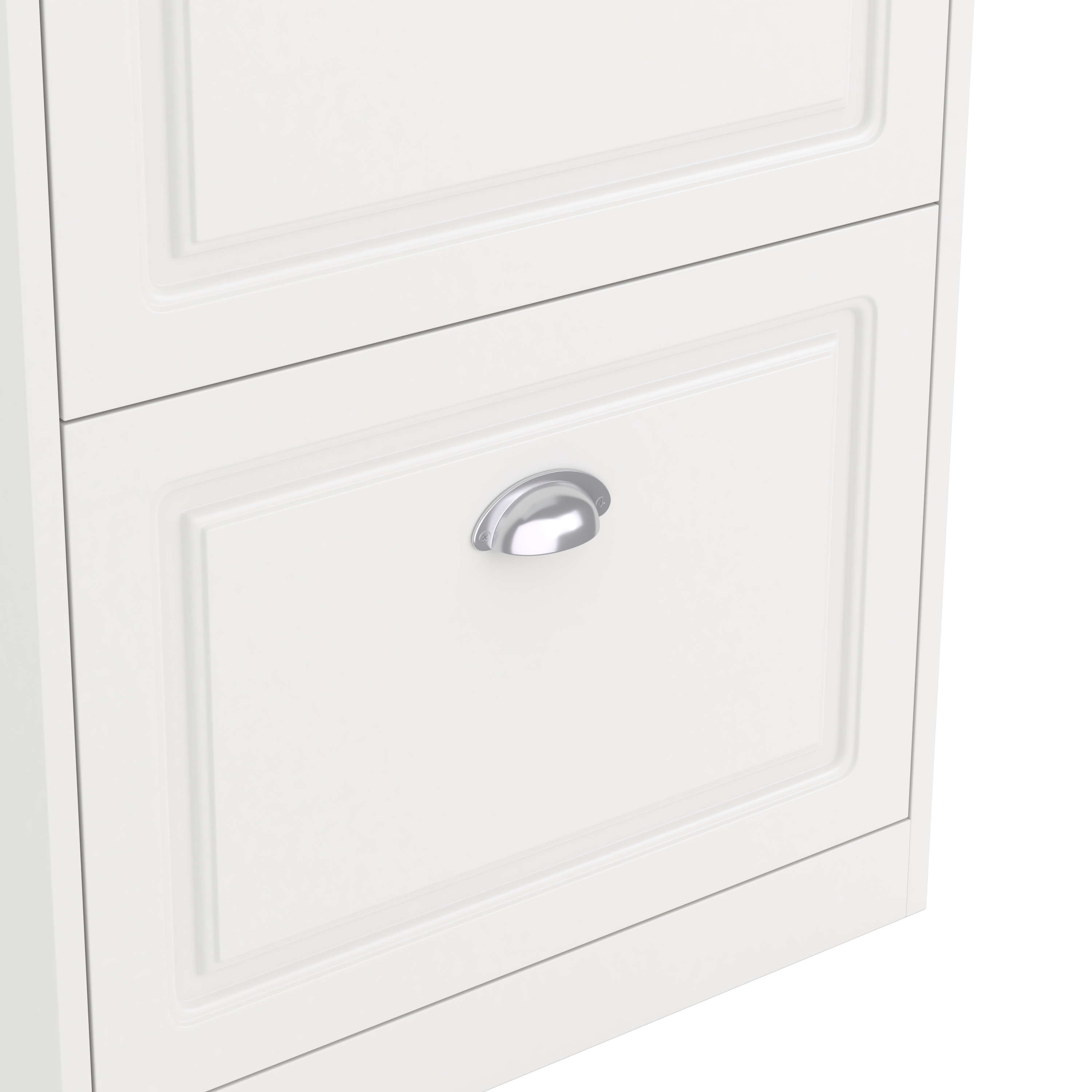 Schuhschrank PETRA 53 x 24 x 82 cm weiss
