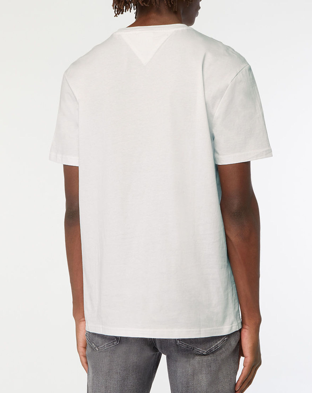 Tommy Jeans T-Shirt Essential Serif blanc