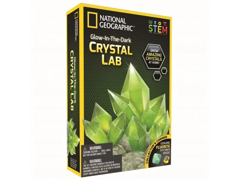 National Geographic Glow In Dark Crystal Green