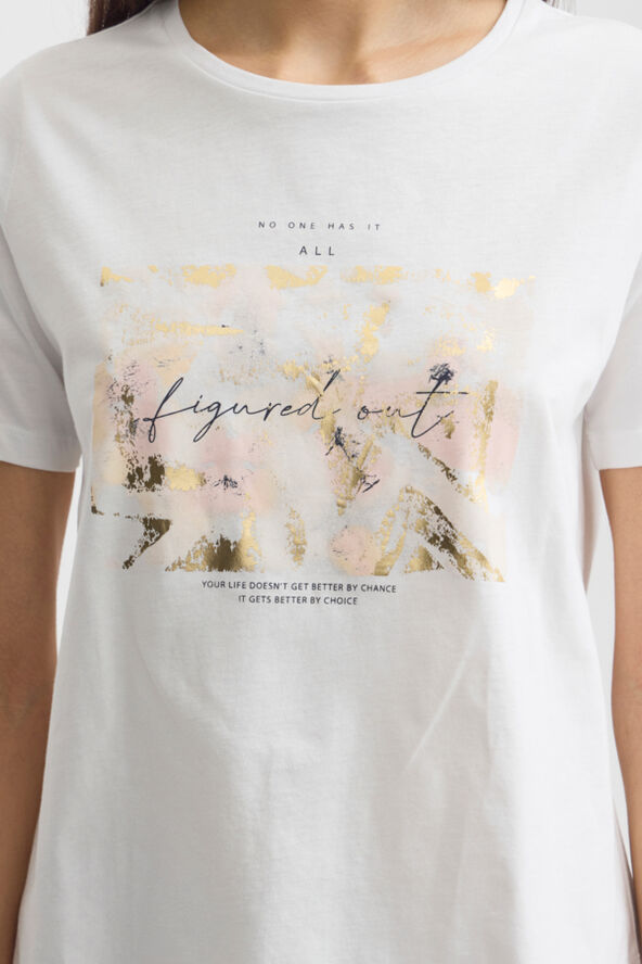 Fransa FRALLI TEE 1 Blanc de blanc