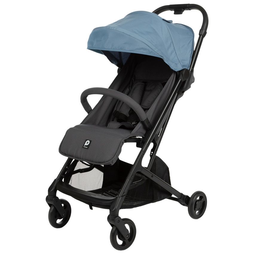 Poussette Aria Basic - Bleue - Ecru
