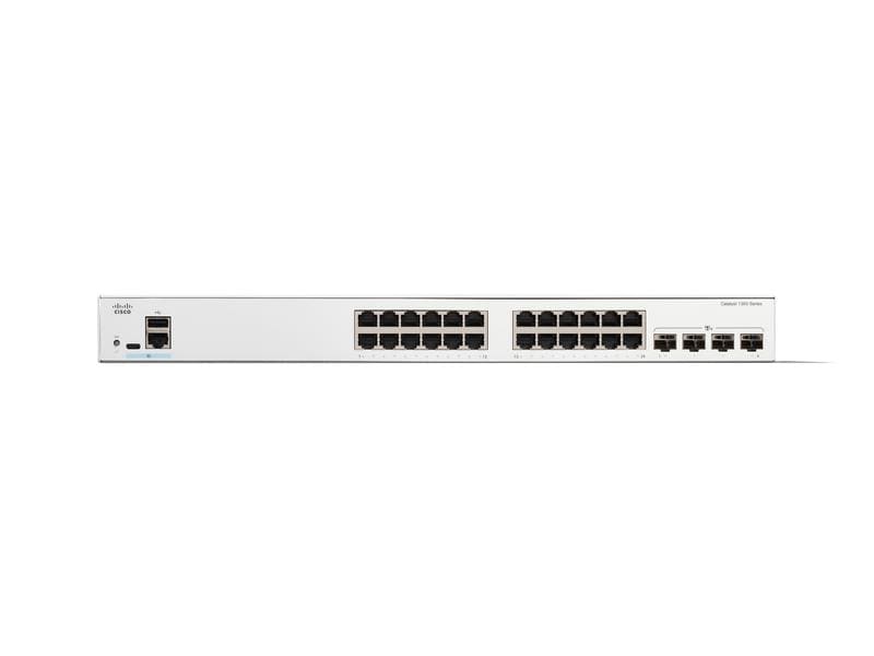 Cisco PoE  Switch Catalyst C1300-24P-4X 28 Port Cisco Catalyst Switches der Serie 1300