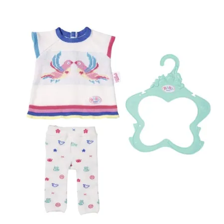 BABY born® Trend Strickkleidset 43cm