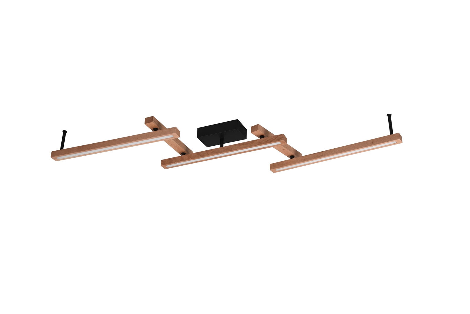 Bellari Deckenleuchte braun 626410530, B/H/T: 180 / 13,5 / 10 cm