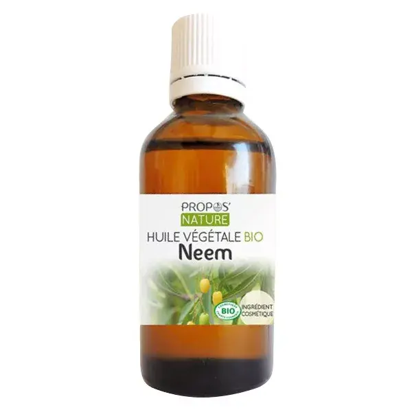 Óleo Vegetal de Neem Orgânico para Aromaterapia e Fitoterapia da Propos' Nature 50ml