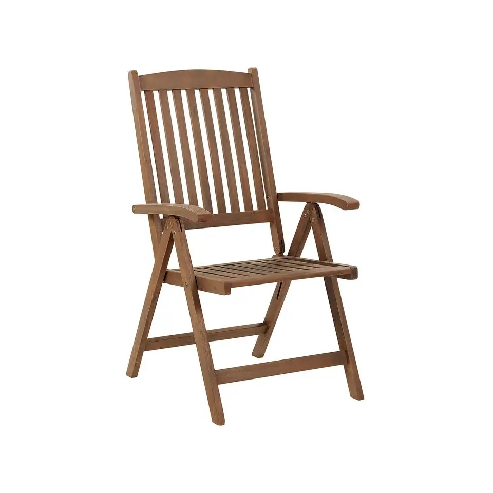 AMANTEA - Tuinstoel - Donkere houtkleur - Acaciahout
