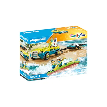 PLAYMOBIL® 70436 Family Fun Strandauto mit Kanuanhänger