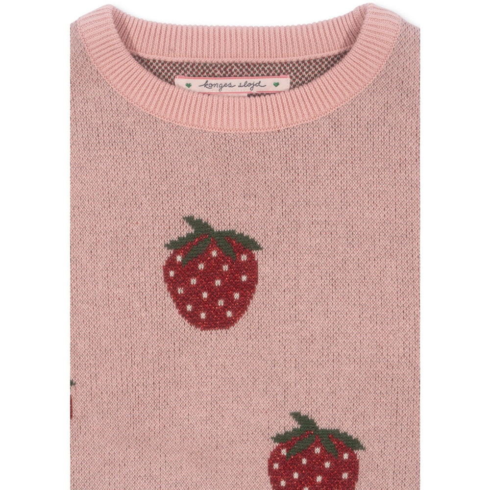 Køb Konges Sløjd Strawberry Lapis Lurex Strik Bluse