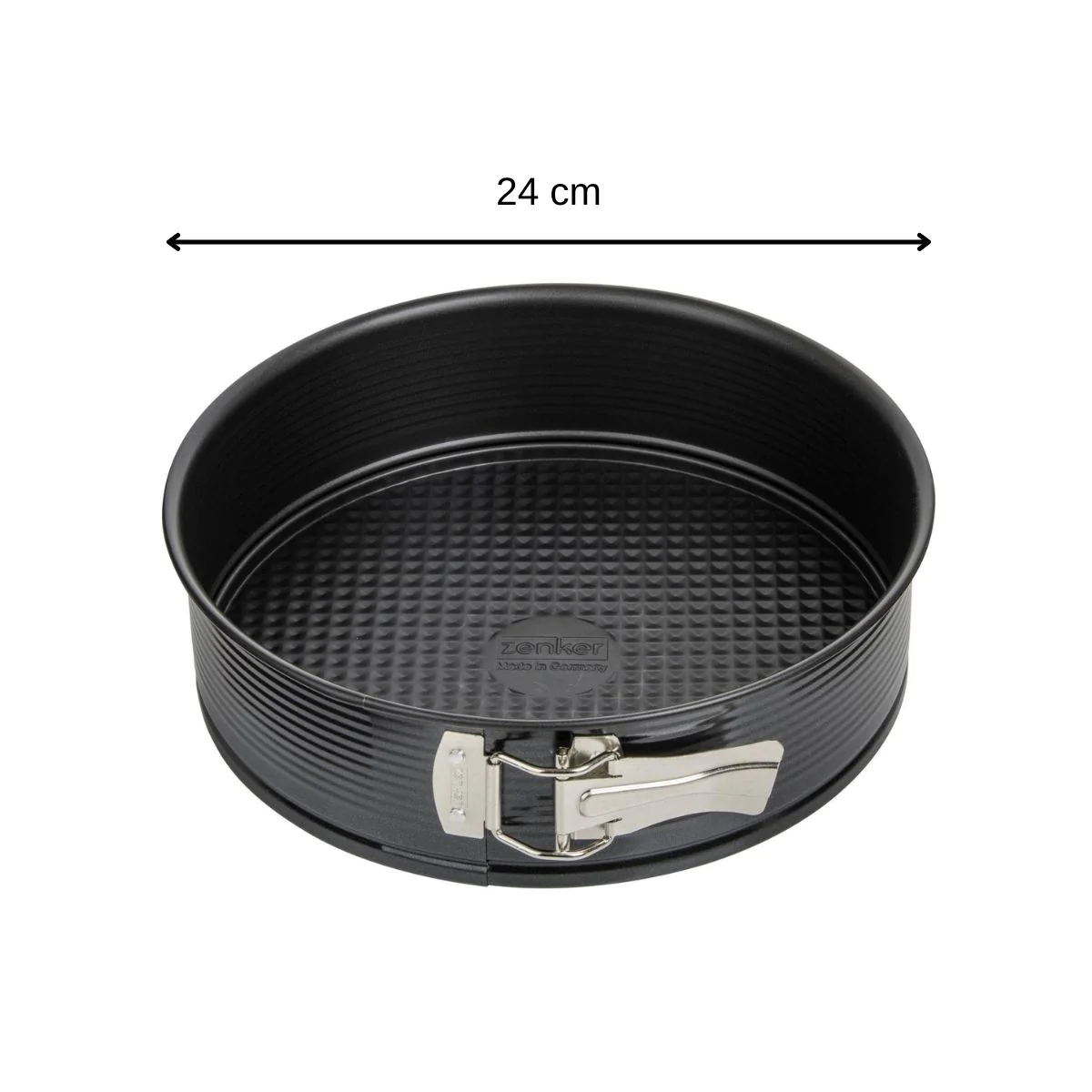 Moule à manqué à charnière 24 cm Black Metallic Zenker