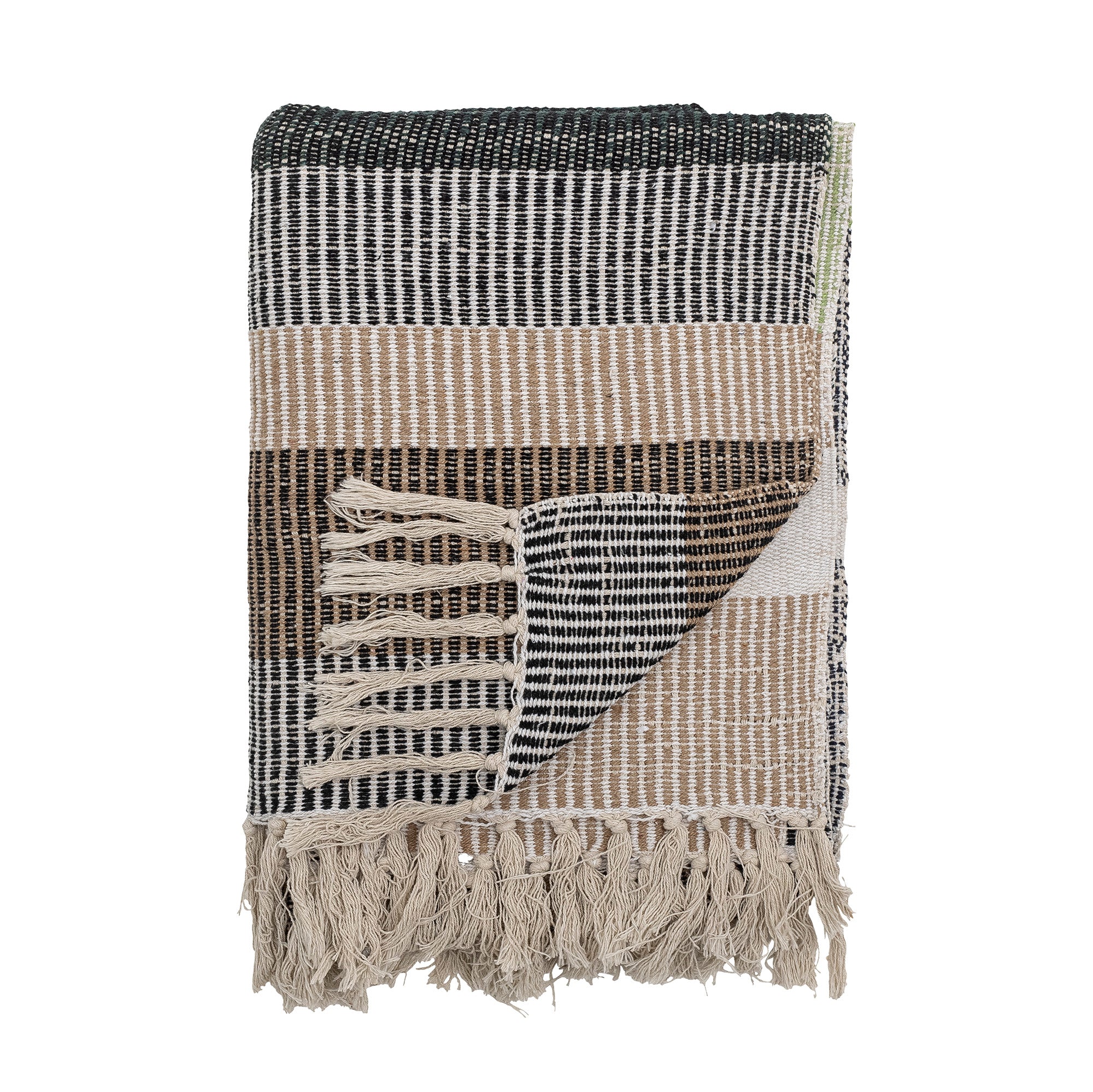 Bloomingville Isnel Plaid - 160 x 130 cm - Bruin